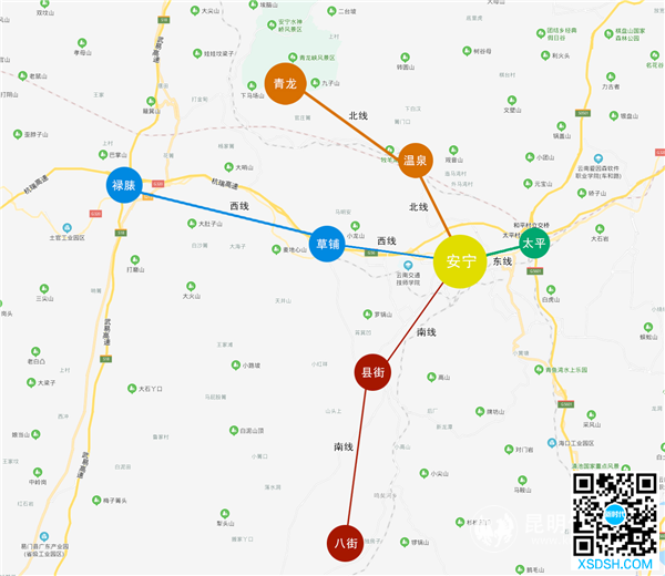 五一逛安宁 东南西北游线全攻略