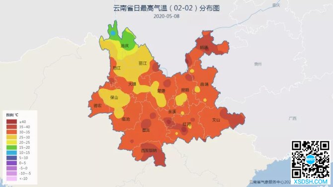 云南:晴热高温“势力”当仁不让