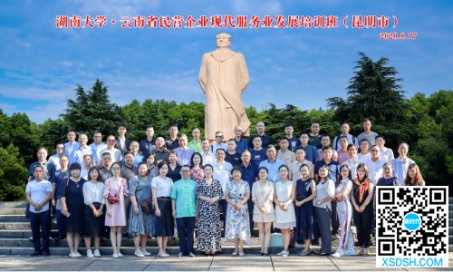 云南省民营企业现代服务业发展培训班在长沙...